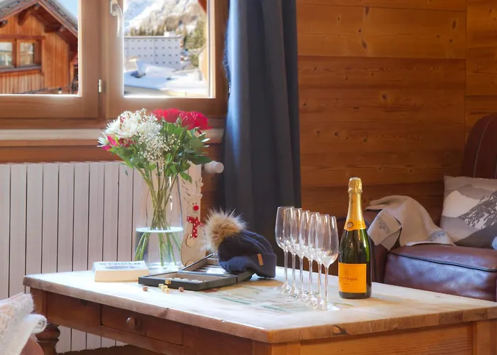 Шале Spacieux 7 Pieces, Sauna, 15 Pers, Animaux Admis - Fr-1-811-22